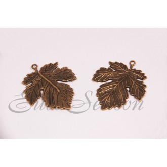 Подвеска мет.№279 36х44мм цв.Ant.Bronze (цена за 1шт)
